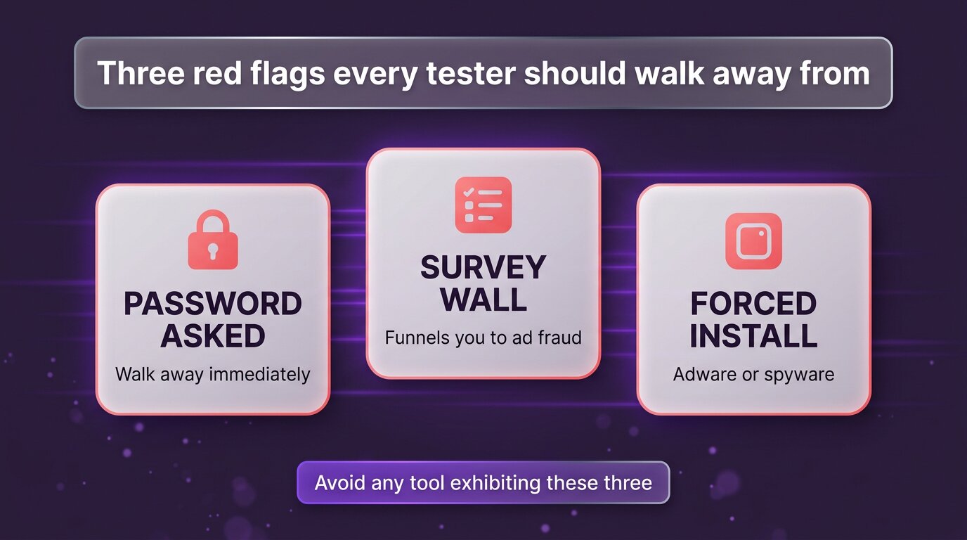 Three red flags of fake anonymous viewers