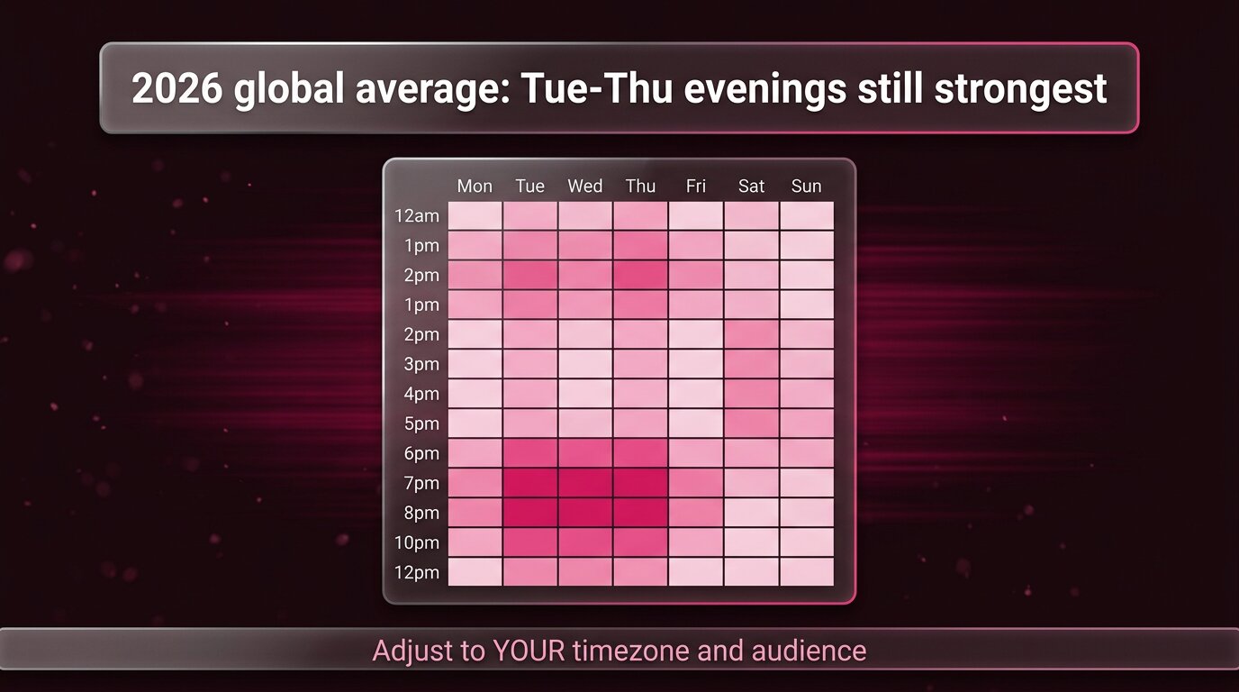 2026 global best-time-to-post heatmap chart