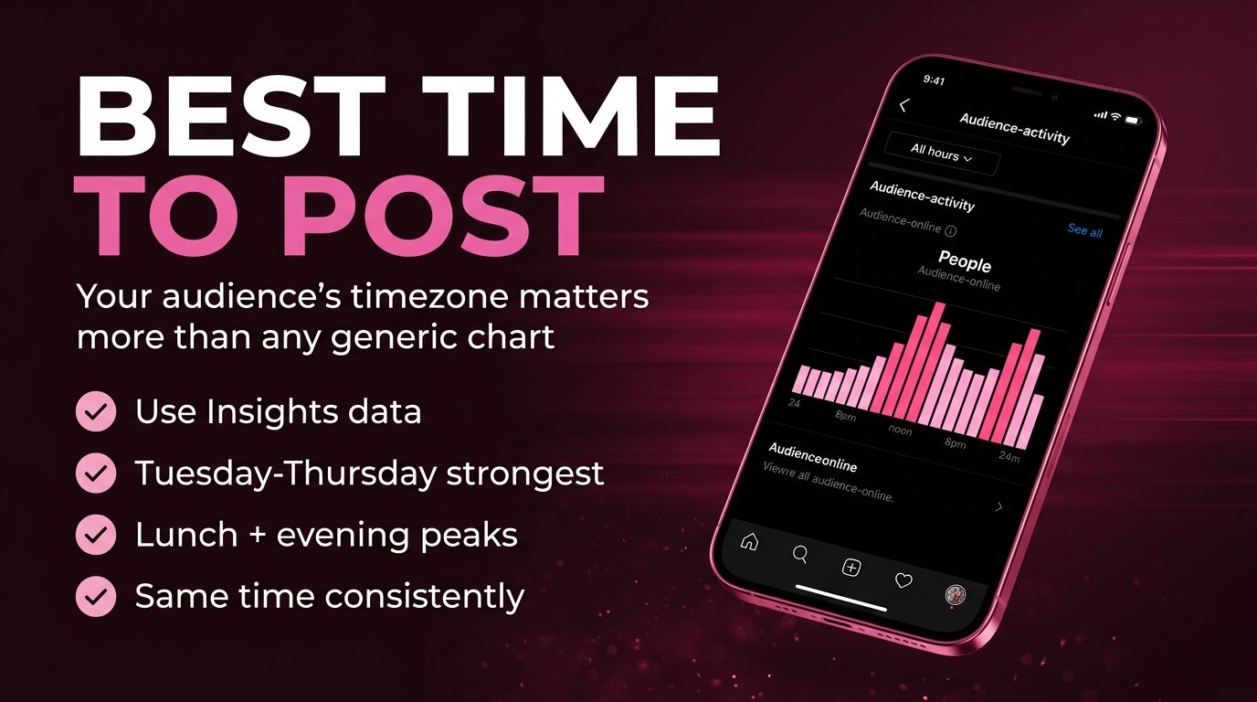 Best Time to Post on Instagram in 2026 (Real Data)
