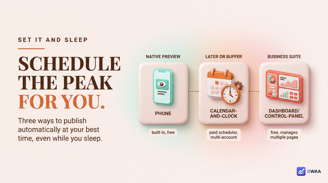 Three Instagram scheduling tools - Preview Later Meta Suite