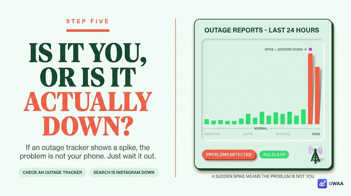 Check Downdetector for Instagram outage status